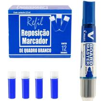 Pincel Marcador De Quadro Branco Pilot Original+ 12 Recargas