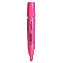 Pincel Marcador De Texto Fluorescente Marking Rosa Uni 904397 Bic Pincel Marcador De Texto Fluorescente Marking Rosa Uni 904397 Bic