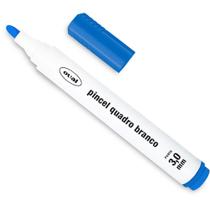 Pincel Marcador para Quadro Branco, 3,0mm, Azul, Oval 1 UN