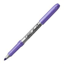 Pincel marcador permanente Marking Violeta Metálico 971152 - Bic Pincel marcador permanente Marking Violeta Metálico 971152 - Bic
