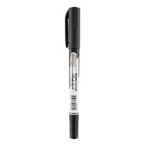Pincel Marcador Permanente Ponta Dupla Preto - Brw