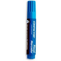 Pincel Marcador Permanente Traco Grosso Azul Pincel Marcador Permanente Traco Grosso Azul