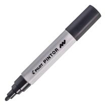 Pincel Marcador Pintor Ponta Média 1,4mm Preto Pilot 1 Un