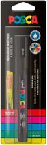Pincel marcador posca 3m fine line preta