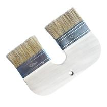 Pincel Natural para Caiação de 4 Polegadas com Cabo em U e Dupla Cabeça Pincel Natural para Caiação de 4 Polegadas com Cabo em U e Dupla Cabeça