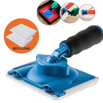 Pincel Pad Para Recorte De Pintura Canto Acabamento 360 Ajustável Pincel Pad Para Recorte De Pintura Canto Acabamento 360 Ajustável