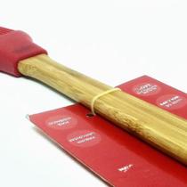 Pincel para alimentos cabo de bambu e cerdas de silicone- MOR