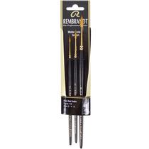 Pincel para Aquarela Rembrandt Pelo De Marta Kit C/3 Nº 2/4/8 Pincel para Aquarela Rembrandt Pelo De Marta Kit C/3 Nº 2/4/8