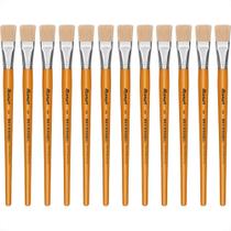 Pincel Para Artesanato Roma Ponta Chata 24 615 24 - Kit C/12