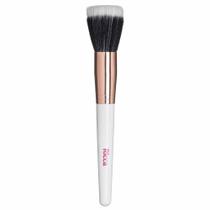 Pincel para Base Líquida Ricca Rose Gold Duo Fiber