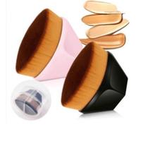 Pincel Para Base Oval Makeup Base Pincel Multifunções