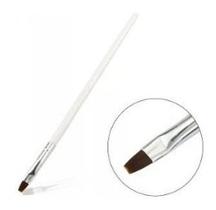 Pincel Para Gel N 6 Unha Uv Led Acrigel Fibra Nails