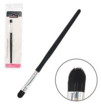 Pincel para Make Maquiagem com Cabo Preto Prata 13cm - Rio De Ouro Pincel para Make Maquiagem com Cabo Preto Prata 13cm - Rio De Ouro