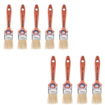 Pincel Para Pintura Parede 1 1/2 Verniz Stain Atlas - 9 Uni