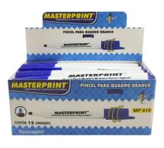 Pincel para Quadro Branco Cor AZUL.(Recarregável) Caixa com 12 UNIDADES Pincel para Quadro Branco Cor AZUL.(Recarregável) Caixa com 12 UNIDADES