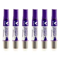 Pincel Para Quadro Branco Recarregável Board Master Violeta 6 Unidades - Pilot