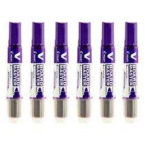 Pincel para Quadro Branco Recarregável Board Master Violeta 6 Unidades - Pilot