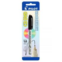 Pincel permanente CD/DVD 1.0 Preto com 1 unidade - Pilot Pincel permanente CD/DVD 1.0 Preto com 1 unidade - Pilot