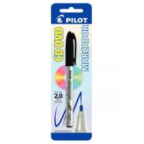 Pincel permanente CD/DVD 2.0 Preta com 1 unidade - Pilot Pincel permanente CD/DVD 2.0 Preta com 1 unidade - Pilot