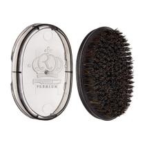 Pincel Pocket Wave vermelho da Kiss Premium Boar Bristles Pincel Pocket Wave vermelho da Kiss Premium Boar Bristles