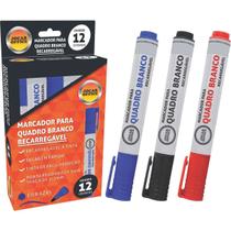 Pincel Quadro Branco Jocar Recarregavel Preto