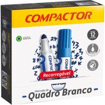Pincel Quadro Branco QB Recarregavel Azul CX.C/12 Pincel Quadro Branco QB Recarregavel Azul CX.C/12