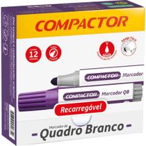 Pincel Quadro Branco QB Recarregavel Violeta CX.C/12 Pincel Quadro Branco QB Recarregavel Violeta CX.C/12