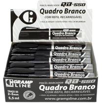Pincel Quadro Branco Qb550 Recarregavel Preto