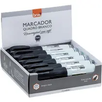 Pincel Quadro Branco Recarregavel Preto CX.C/12 (7898613212506)