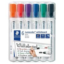 Pincel Quadro Branco Staedtler Kit 6 Cores 351 Wp6 03 29264