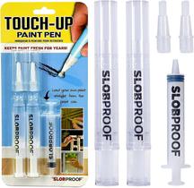 Pincel recarregável Paint Pen Slobproof Touch-Up, pacote 2 em 1 Pincel recarregável Paint Pen Slobproof Touch-Up, pacote 2 em 1