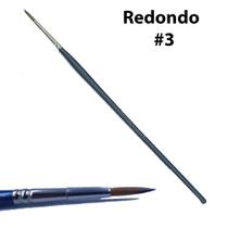 Pincel Redondo Sintético Tamanho 3 Italeri 51288 - Pincel para Modelismo Plastimodelismo Pincel Redondo Sintético Tamanho 3 Italeri 51288 - Pincel para Modelismo Plastimodelismo