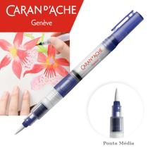 Pincel Reservatório Caran D'Ache WaterBrush Ponta Média