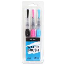 Pincel Reservatorio Waterbrush Sinoart Kit com 3 Unidades