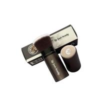 Pincel Retrátil Base Maquiagem Profissional Cerdas Sintéticas Premium Macias Hipoalérgica Portátil Importado Praticidade Uso Diário Make Beauty Facial