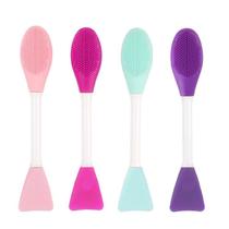 Pincel silicone máscara de argila e Esponja Facial Massageadora Manual pincel colorido Pincel silicone máscara de argila e Esponja Facial Massageadora Manual pincel colorido