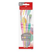 Pincel Soft Touch Pastel 4 Unidades Faber Castell Pincel Soft Touch Pastel 4 Unidades Faber Castell