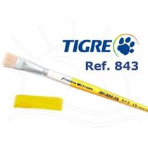 Pincel Tigre 843 - Chato