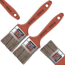 Pincel Trincha 50Mm Cerdas Gris Latéx E Acrílica Kit 02Un Pincel Trincha 50Mm Cerdas Gris Latéx E Acrílica Kit 02Un