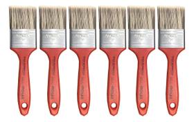 Pincel Trincha Gris 2 Polegadas Multiuso Kit 6 Unidades