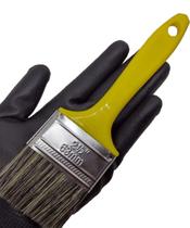 Pincel Trincha Gris Amarela 2.1/2 63Mm Para Pintura Compel