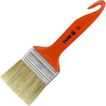Pincel Trincha Média 2.1/2", Cerda Branca, Tigre Pincel Trincha Média 2.1/2", Cerda Branca, Tigre