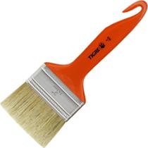 Pincel Trincha Média 3", Cerda Branca, Tigre Pincel Trincha Média 3", Cerda Branca, Tigre