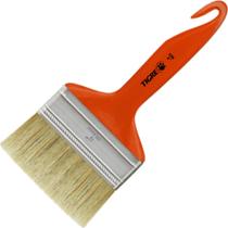 Pincel Trincha Média 4", Cerda Branca, Tigre Pincel Trincha Média 4", Cerda Branca, Tigre