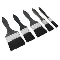 Pincel Trincha P/ Pintura Jogo C/ 5 Peças Cabo De Madeira Pincel Trincha P/ Pintura Jogo C/ 5 Peças Cabo De Madeira