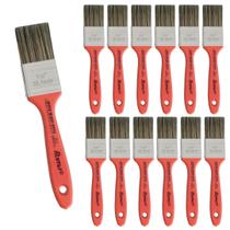 Pincel Trincha Para Pintura 1.1/2 Polegada Roma Vermelho 12 Unidades