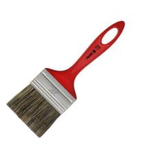 Pincel Trincha Para Pintura Tigre Media 500 2 1/2 Polegadas Cerda Gris Pintor Parede Látex Acrílico