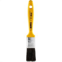 Pincel Trincha Pintura Atlas 319 X 1'' Amarela 319/3 - Kit C/12