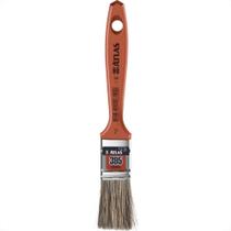 Pincel Trincha Pintura Atlas 395 X 1'' Laranja 395/3 - Kit C/12