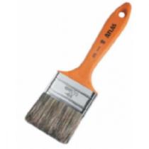 Pincel Trincha Pintura Atlas 395 X 1" Laranja 395/3 . / Kit C/ 12